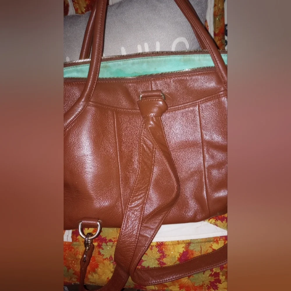 Lily jade full leather bag - Picture 2 of 8